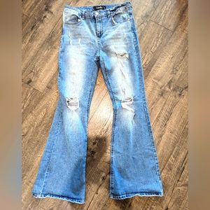 Indigo Rein women's wide bottom jeans size 15